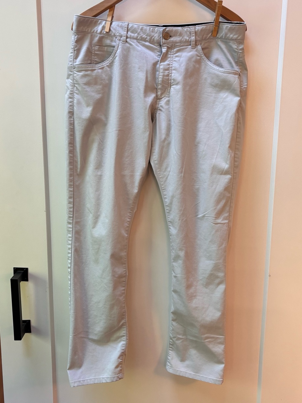 Nike womens Light Blue Slim Straight pants